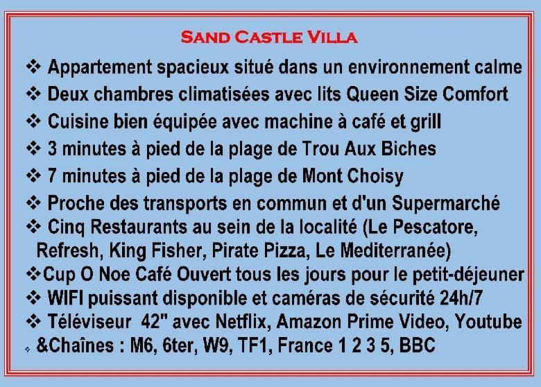 Sand Castle Villa Trou aux Biches Exterior photo